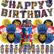 Tag Theme Birthday Party Decoration Game Flag Cake Insert Spiral Arrangement blue