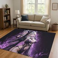 27 Stiliaus Gotikinės Tamsios Seksualios Merginos Animacinių Anime Veikėjai Svetainės Neslystantis Kilimas Kilimas Miegamojo Žaidimų Kambario Sofos, Durų Kilimėlis 80cm x 120cm gray