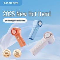 AISOLOVE F03 Portable Handheld Cooling Fan white