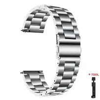 Stainless Steel Band For Redmi Watch 3 Active Strap Smart Watch Metal Bracelet Belt For Xiaomi Redmi Watch3 Active For 20mm Watch gray