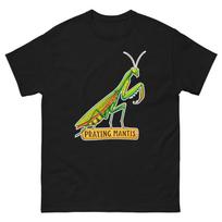Praying Mantis Animal Nature Wonderful Amazing T-Shirt XL yellow