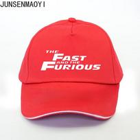 Unisex Cotton Baseball Cap Unisex Fast Furious Women Unisex The fast and the furious snapback hats Summer Casual Dad hat Trucker Caps red