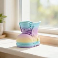1/3Pcs Boot Shaped Multipurpose Planter, With Drainage Hole for Succulent or Pens, Rustic Desktop Windowsill Decor & Plant Lover Gift white