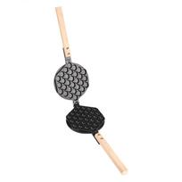 Aluminum Alloy Bubble Waffle Maker Non-Stick Coatin Waffle Pan Durable Egg Cake Mold  Home Baking juoda