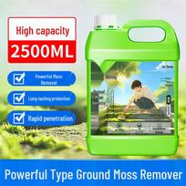 Moss Remover: Effective Cleaner for Cement Floors, Walls, Red Bricks, Bluestone Slabs, Stones, and Water Features blue