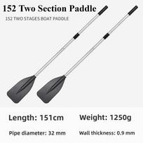 Boat Kayak Aluminum Alloy Paddle Manual Universal Paddle Oar 151cm 162cm 162-Oar