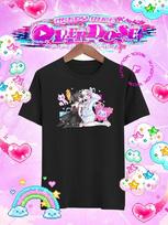 Needy Girl Overdose T-shirt (Jirai Kei style) 3XL purple