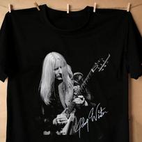 Johnny Winter performance Gift For Fans Unisex All Size Shirt XXXL gray