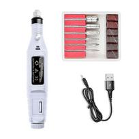 Toe Nail Grinder For Thick Toenails Set Manicure And Pedicure Professional New White less