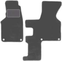 Front Car Mats For Volkswagen Transporter T4 Caravelle Manual (1993-2001) pilka