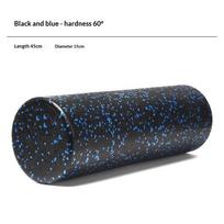 Waterproof EVA Foam Roller Deep Tissue Massage Muscle Recovery Tool for Yoga Pilates Beach Gym Outdoor Exercise A3 black