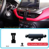 Car Phone Holder For Chevrolet Onix 2020-2022 Gravity Stand Mount Support Horizontal Mobile Bracket Accessories With Base kaip parodyta spalva