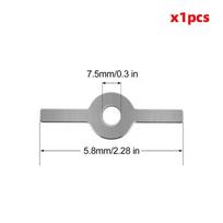 Meat Grinder Blades Meat Grinder Plate Discs Stainless Steel Food Grinder Accessories for Size 5 Stand Mixer and Meat Grinder gray