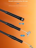 Pipe Internal Camera Waterproof 3-in-1 Smartphone Direct Connection Convenient Automotive Repair Camera Probe 1000 cm