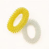 Sensorinis Masažinis Riešo Apyrankės Žiedas - Nešiojamas Nerimo Malšinimo Įrenginys 2pieces pack yellow