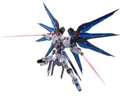 TAMASHII NATIONS METAL ROBOT SPIRITS Mobile Suit Gundam SEED DESTINY Strike Freedom Gundam 140mm PVC ABS Painted Action Figure <SIDE MS> gray
