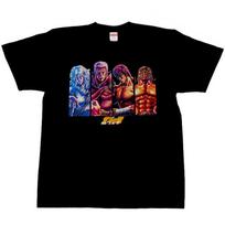 Fist Of The North Star Hokuto No Ken Brothers Raoh Kenshiro Toki Jagi TShirt M blue
