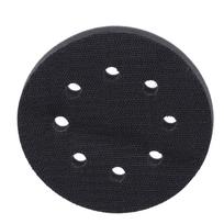5 Inch 8 Holes Hook and Loop Soft Sponge Cushion Density Interface Pads for for Sanding Machine Tray