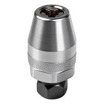 Damaged Bolt and Studs Extractors Tool 3/8Inch Drive Broken Studs Removing Bolt Extractors Rounded for Broken Rounded 1 gray