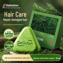 Herbal Anti-Hair Loss & Growth Shampoo Bar green