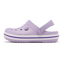 Crocband Clog K shock-absorbing and wear-resistant children's sandals, purple children's model 38-39 violetinė