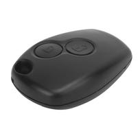 Intelligent Remote Control Key Fob 2 Buttons 433 Frequency Builtin Battery Repair Replacement gray