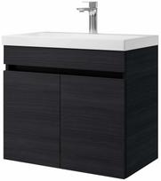 Vonios spintelė su praustuvu Riva SA63-10E, woodflow ash sp., 35.2 cm x 63.5 cm x 60 cm