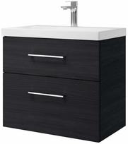 Vonios spintelė su praustuvu Riva SA63-22, woodflow ash sp., 36.5 cm x 63.5 cm x 60 cm