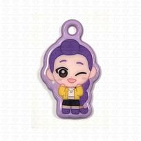 [ONHAND] K-POP DEMON HUNTERS One Year Anniversary POP-UP STORE Official MD Rumi - Soft Keyring gray