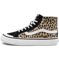 Vans SK8 Hi 138 Decon Sf 'Black White Leopard' Women's VN0A3MV1TTS 38 black