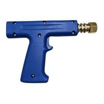 Metal Sheet Dent Puller Handheld Spot Welding Machine, Portable Car Pulling Tool, Automotive System Repair Tool with And Plastic Construction for Body C blue
