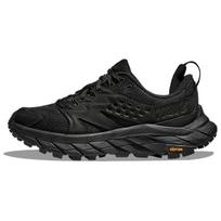 HOKA ONE ONE Anacapa Breeze Slip Resistant Abrasion Resistant Low top Hiking Shoes Women's Black 1127921-BBLC 37 juoda