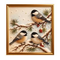 Christmas Wall Decor Set cm for Hanging in Living Room, Bedroom, Mantel One Size brown