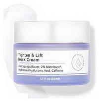 Tighten & Lift Neck Firming Cream, Hydrating Moisturizer for Crepey‑Looking Neck Skin Daily Neck Treatment Foreign trade neck cream spot 50g gray