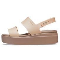Crocs Brooklyn One Strap Sandals Women's 207641-99P 41-42 beige