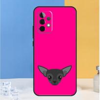 Chihuahua Dog For Samsung Galaxy A05 A06 A13 A33 A53 A36 A26 A16 A54 A34 A14 A32 A52 A55 A35 A15 A56 Case Samsung A55 pink