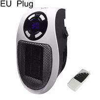 500 W nešiojamas elektrinis šildytuvas mini ventiliatoriaus šildytuvas stalinis buitinis sieninis patogus šildymo krosnelės radiatorius EU PLUG black