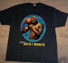 Vintage 1996 Dennis Rodman Black Men S-234XL T-shirt NG2592 Unisex T-Shirt S brown