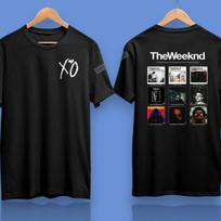The Weeknd XO Logo TShirt All Size XL gray