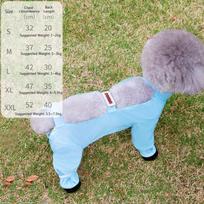 Full Leg Protection Pet Strolling Going Out Pants Adjustable Water-repellent Dog Boot Leggings Anti-dirt Anti-Slip beige