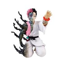 /Demon Slayer Akaza Hakuji Anime Figure Model Doll Action Figurine Pvc Decoration Peripheral Desktop Ornament Toy black