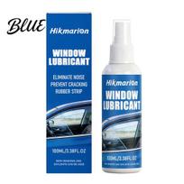 Silicone Spray for Car Seals Window Track Lubricant Eliminates Squeaky Noises Sealant Smooth Seal Strip Maintenance Glass Movement 100ml Rubber blue