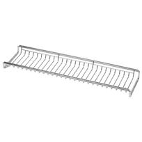 Pearl Metal Dish Drying Rack, Over-Sink Dish Drainer, Slim, Stainless Steel, AtAqua HB-5094 gray