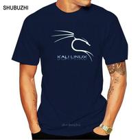 Kali Linux Dragon TShirt Unisex cotton tshirt summer brand teeshirt size S white