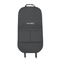 1 vnt. automobilio sėdynės apsauga nuo kojų smūgių su kišene Apsauginis užvalkalas KIA K9 Sorento EV6 RIO Ceed Sportage Carnival Niro Soul Cerato black