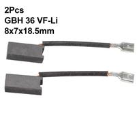 2 angliniai šepetėliai 36VF-LI variniai D35 gręžtuvams BOSCH