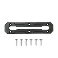 Kayak Rail Track Paddle Holder Clip Rod Holder Track Mount Accessories No Drilling Kayak Paddle Accessories Mount Track C gray