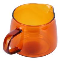 300 ml kavos puodelis, aukšto boro silikatinio stiklo, dalijimosi puodelis, indai gėrimams, kavos aksesuarai orange