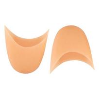 Women Girl Soft Silicone Nude Pointe Ballet Dance Shoes Pads Foot Care Toe Cap beige
