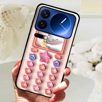 Dėklas Xiaomi 17 Pro Max 17 17Pro, prabangus grūdintas stiklas, apsauginis galinis dangtelis, dėklas Xiaomi17 Pro ProMax telefono korpusui Fundas Xiaomi 17 black